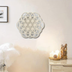 Chakra Large Flower 34 Yoga Meditation Pendant Wall Hanging