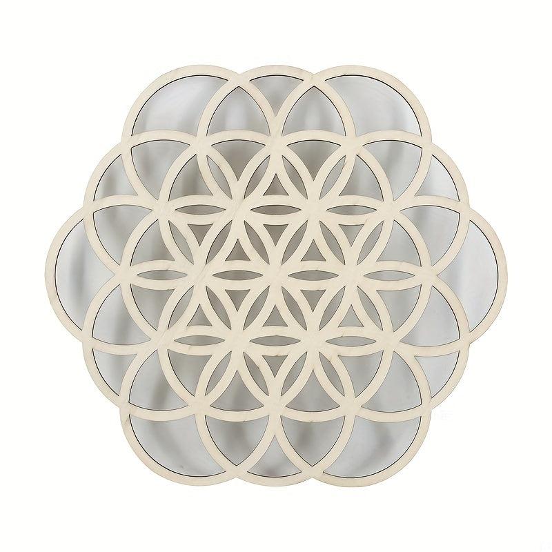 Chakra Large Flower 34 Yoga Meditation Pendant Wall Hanging