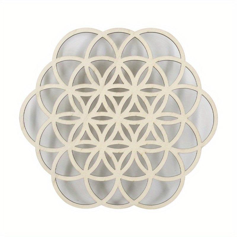 Chakra Large Flower 34 Yoga Meditation Pendant Wall Hanging
