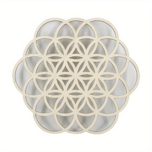 Chakra Large Flower 34 Yoga Meditation Pendant Wall Hanging