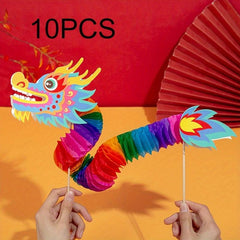 DIY Dragon Dance Kit for Family Games Party Toys