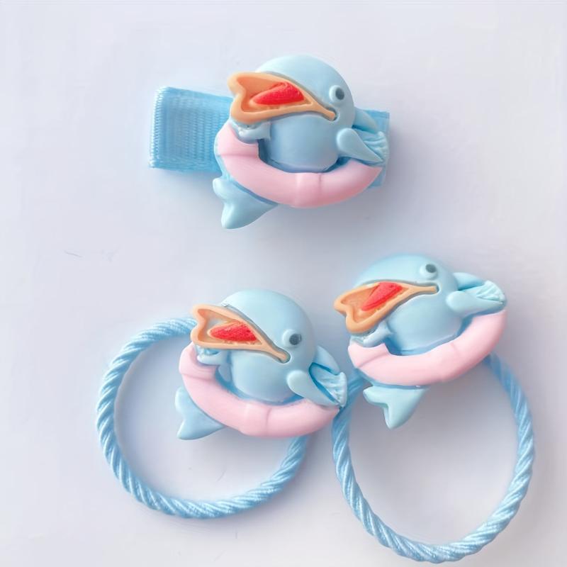 3pc Children's Holiday Hair Clip Set