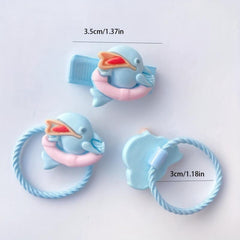 3pc Children's Holiday Hair Clip Set