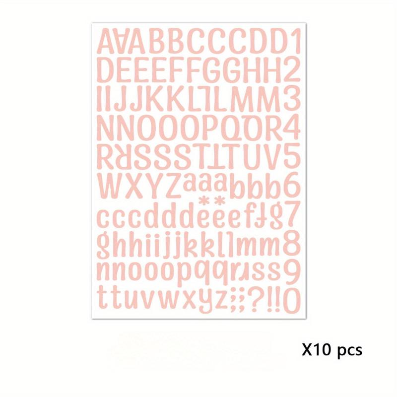 2 Letter Stickers Gift Ledger Decorative Label Stickers