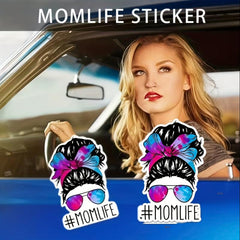 Funny Mom Life Sticker - Cute Decal for Mom's Computer Car Phone Bottle