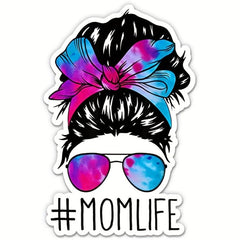 Funny Mom Life Sticker - Cute Decal for Mom's Computer Car Phone Bottle