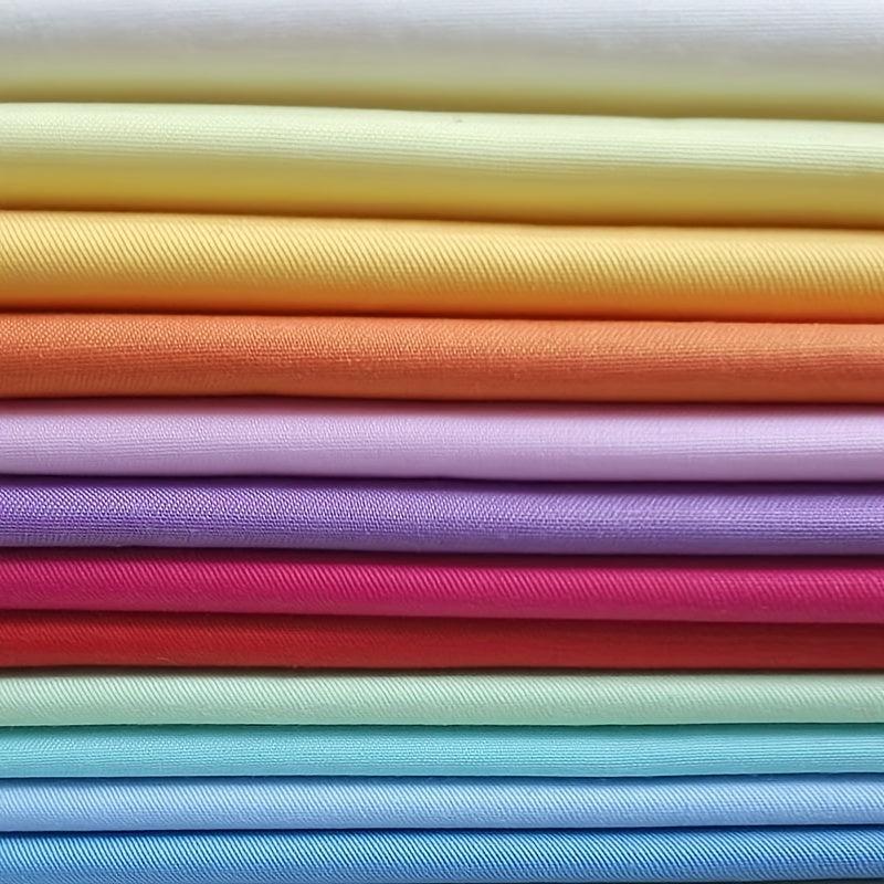 Patchwork Fabric Solid Precut For Sewing Quilting Crafting