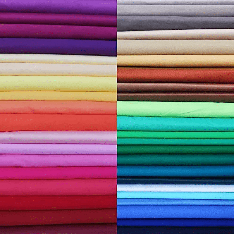 Patchwork Fabric Solid Precut For Sewing Quilting Crafting