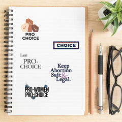 50pcs Feminism Abortionism Stickers Waterproof DIY Decoration For Teens Adult