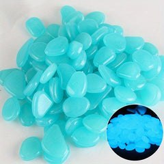 100pcs 200pcs Colorful Luminous Stones for DIY Handcraft Night Glow