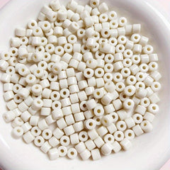 50pcs Gradient Bucket Beads 6mm Cylindrical DIY Handcraft Jewelry Accessories