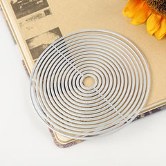 Metal Cutting Dies Round Frame Stencils DIY Scrapbooking Stamp Album Decor