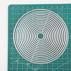 Metal Cutting Dies Round Frame Stencils DIY Scrapbooking Stamp Album Decor