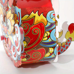 DIY Cartoon Dragon Lantern Kit - Year of the Dragon Hollow Projection Lantern