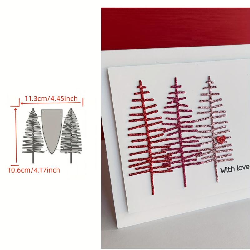 1pc Tree Metal Cutting Dies Stencil DIY Scrapbook Album Cards Crafts Embossing