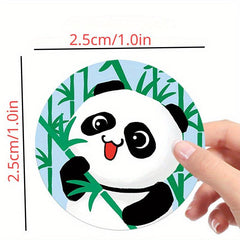 500pcs Cartoon Animal Waterproof Stickers for DIY Laptop Cup Luggage