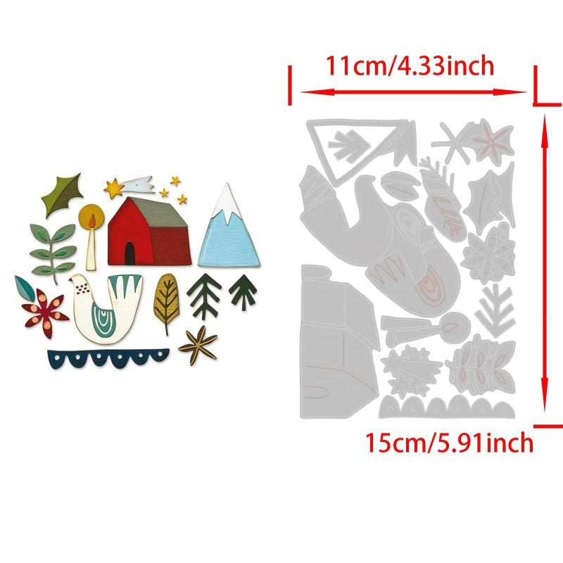 1pc Hallowmas Metal Cutting Dies Scrapbooking Diy Decoration Craft Embossing Ste