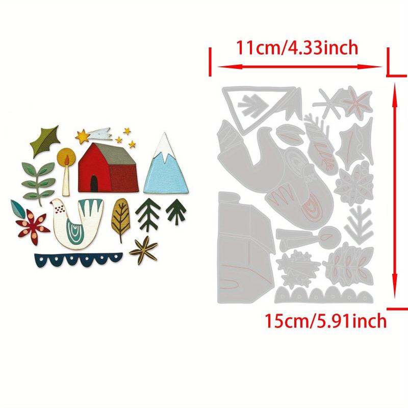 1pc Hallowmas Metal Cutting Dies Scrapbooking Diy Decoration Craft Embossing Ste