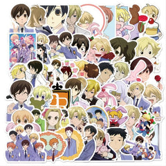 50 Waterproof Anime Stickers for DIY Notebook Decorations & Graffiti