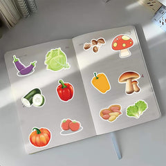 Vegetables Stickers Waterproof Decals For Water Bottles Laptop