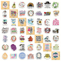 300pcs Motivational Scrapbook Stickers Positive Affirmation Reward Stickers