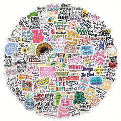 300pcs Motivational Scrapbook Stickers Positive Affirmation Reward Stickers