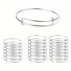 10pcs DIY Adjustable Bracelets for Jewelry Making