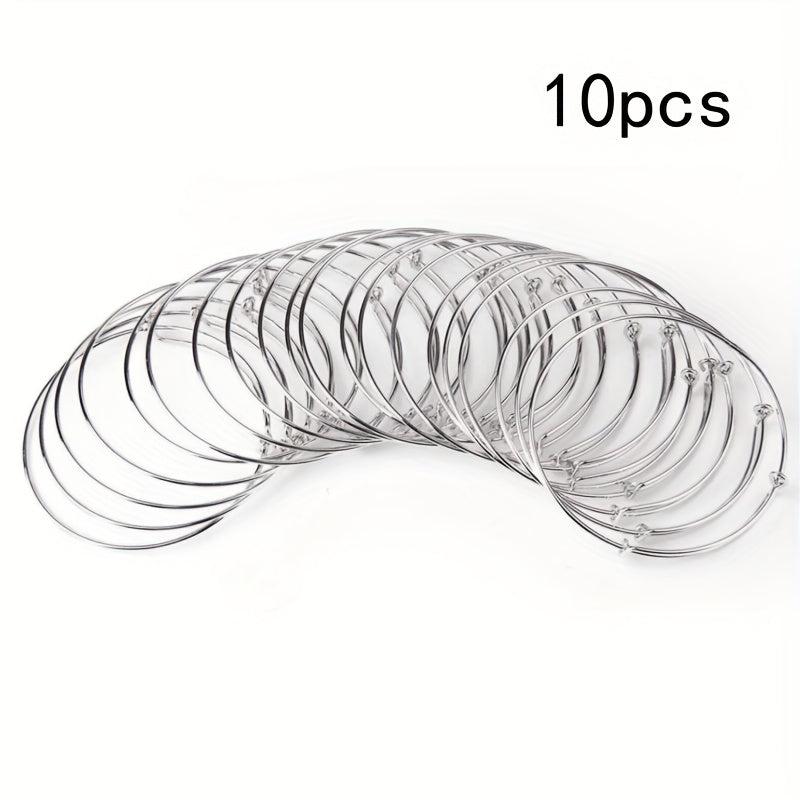 10pcs DIY Adjustable Bracelets for Jewelry Making
