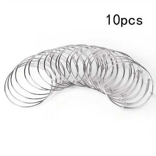 10pcs DIY Adjustable Bracelets for Jewelry Making