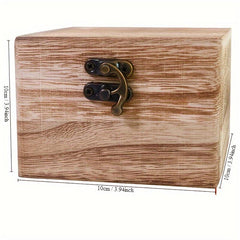 Thanksgiving Memorial Wooden Souvenir Box Paulownia