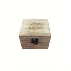 Thanksgiving Memorial Wooden Souvenir Box Paulownia
