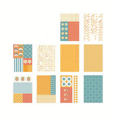 50pcs DIY Decorative Backing Paper Non Adhesive Collage Material