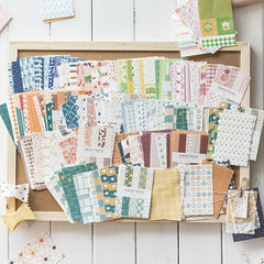 50pcs DIY Decorative Backing Paper Non Adhesive Collage Material
