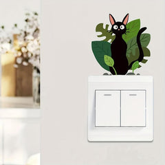 Cat In The Trees Switch Decorative Sticker