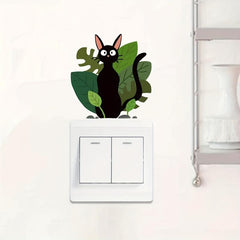 Cat In The Trees Switch Decorative Sticker