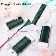 Green Flower Christmas Thread 76 5 Size 2pcs