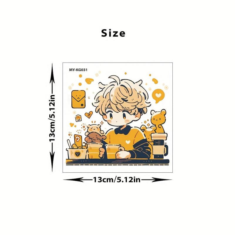 Man Switch Decorative Self-adhesive Sticker