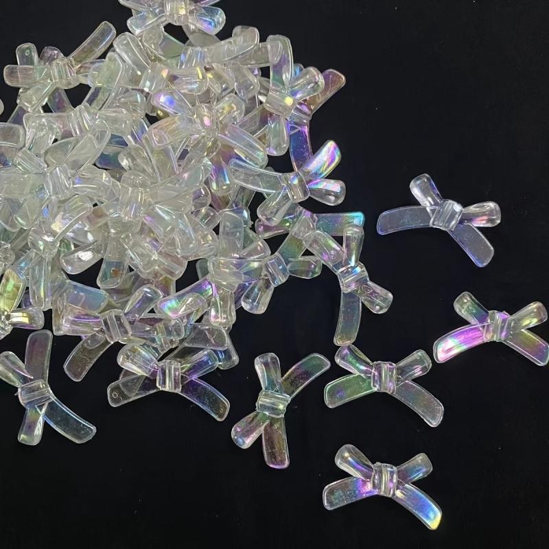 3D Butterfly Rhinestone Nail Art Supplies Aurora Decoration Baroque Style