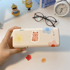 90pcs Little Bear Stickers for DIY Crafts - Adorable School Supplies
