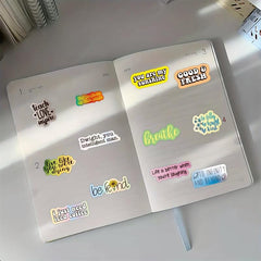 50pcs Inspirational Reward Motivational Stickers Waterproof Vinyl