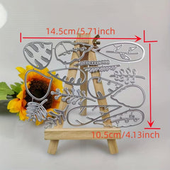 1pc Leaf Metal Cutting Dies For Scrapbooking Stencil Embossing Supply