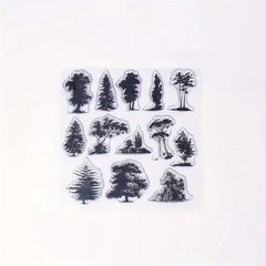 Tree Transparent Stamps for DIY Crafts & Scrapbook Albums