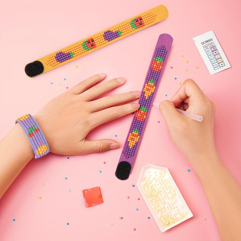 3PCS DIY Diamond Model Handicraft Bracelet for Birthday