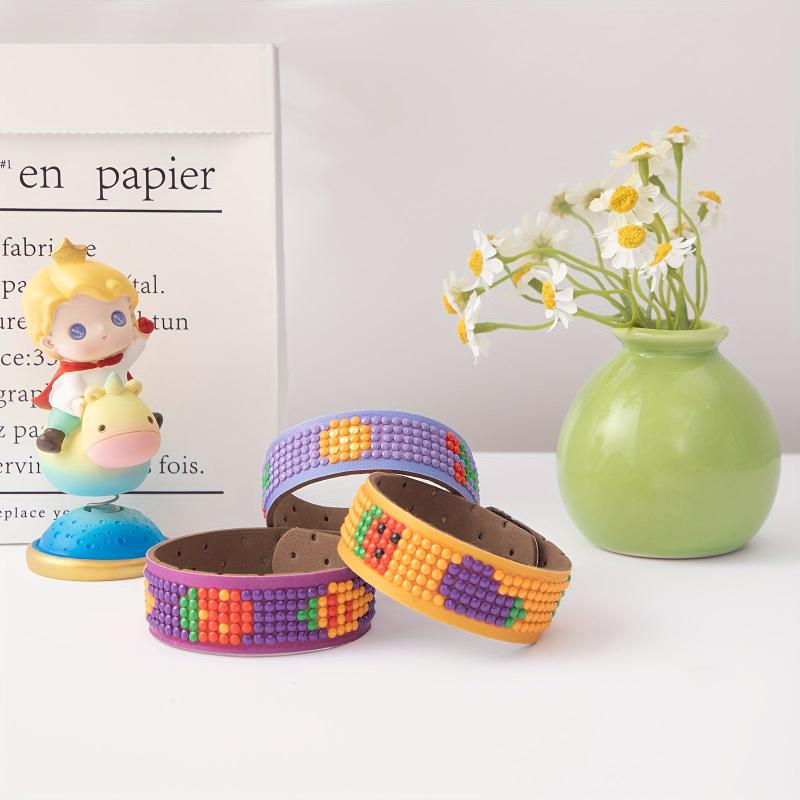 3PCS DIY Diamond Model Handicraft Bracelet for Birthday