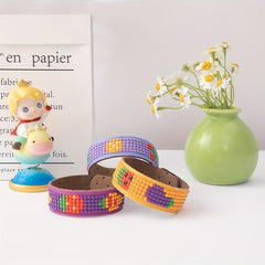 3PCS DIY Diamond Model Handicraft Bracelet for Birthday