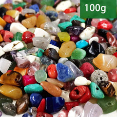 Multicolor Irregular Natural Stone Beads Restoration Crystal Loose Bead