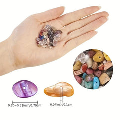 Multicolor Irregular Natural Stone Beads Restoration Crystal Loose Bead