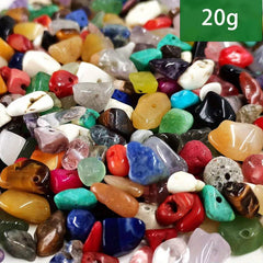 Multicolor Irregular Natural Stone Beads Restoration Crystal Loose Bead