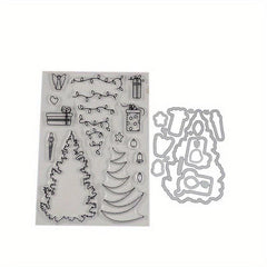 Christmas Deer Clear Stamps & Die Set