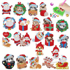 Rockets & Astronauts Animal Cartoon Diamond Painting Kit